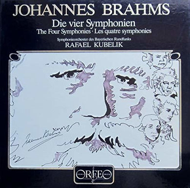 Symp Des Bayerischen Rundfunks / Kubelik: Die Vier Symphonien (Vinyl LP)
