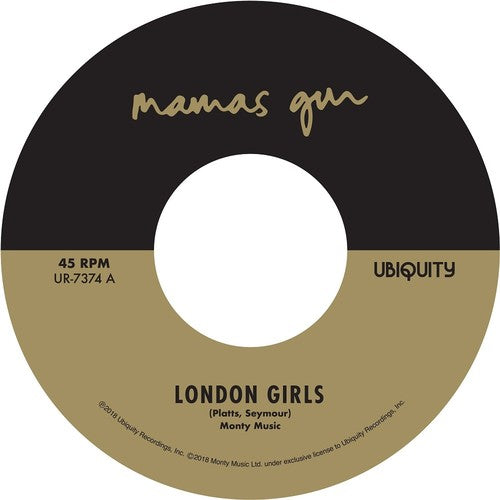 Mama's Gun: London Girls / Diamond In The Bell Jar (7-Inch Single)
