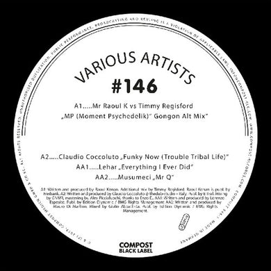 Compost Black Label 146 / Various: Compost Black Label 146 (12-Inch Single)