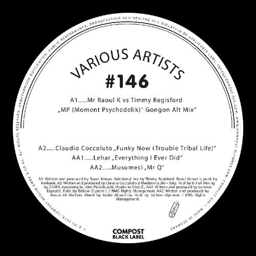 Compost Black Label 146 / Various: Compost Black Label 146 (12-Inch Single)