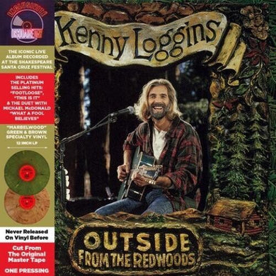 Loggins, Kenny: Outside From The Redwoods (IEX) (Green Opeque & Brown Opeque Vinyl) (Vinyl LP)