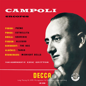 Campoli, Alfredo: Encores Vol. 1 & 2 (Vinyl LP)