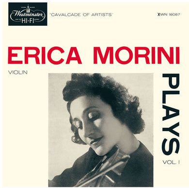 Morini, Erica: Erica Morini Plays Vol. 1 (Vinyl LP)