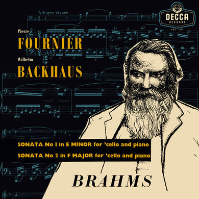 Fournier, Pierre / Backaus, Wilhelm: Brahms Sonatas For Cello & Piano (Vinyl LP)