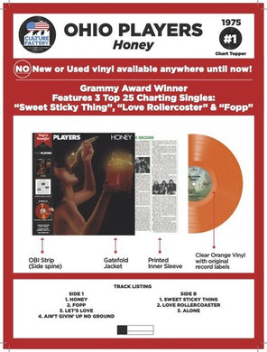 Ohio Players: Honey (Orange Translucent Vinyl) (Vinyl LP)