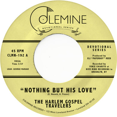 Harlem Gospel Travelers: Nothing But His Love (7-Inch Single)