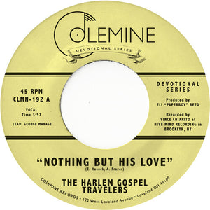 Harlem Gospel Travelers: Nothing But His Love (7-Inch Single)