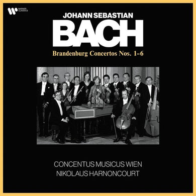 Harnoncourt, Nikolaus / Concentus Musicus Wien: Bach: The Brandenburg Concertos (Vinyl LP)