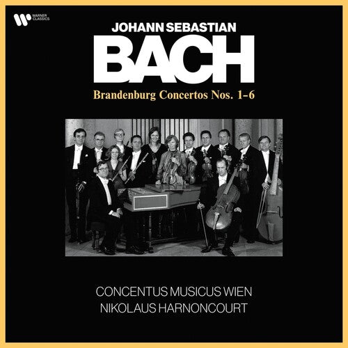 Harnoncourt, Nikolaus / Concentus Musicus Wien: Bach: The Brandenburg Concertos (Vinyl LP)