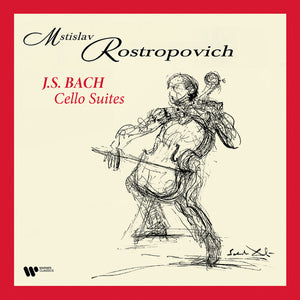 Rostropovich, Mstislav: Bach: The Cello Suites (Vinyl LP)