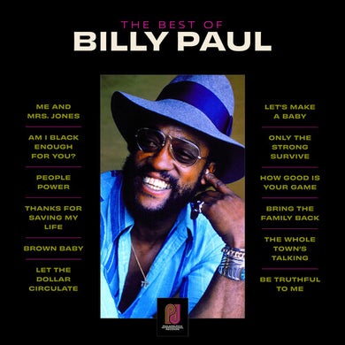 Paul, Billy: The Best Of Billy Paul (Vinyl LP)
