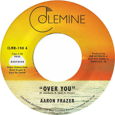 Frazer, Aaron: Over You (IEX) (Translucent Orange Vinyl) (7-Inch Single)