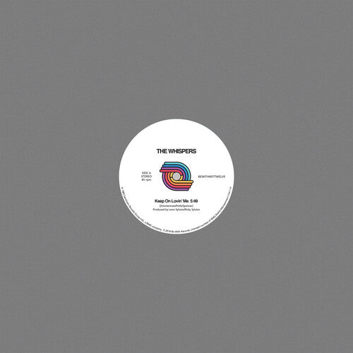 Whispers: Keep On Lovin' Me Turn Me Out (12-Inch Single)