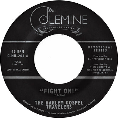 Harlem Gospel Travelers: Fight On! (Clear Vinyl) (7-Inch Single)