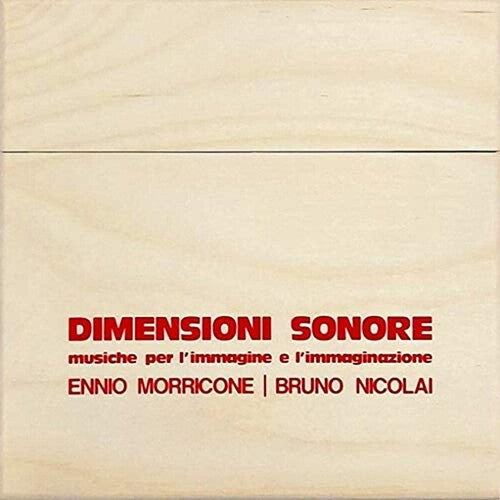 Morricone, Ennio / Nicolai, Bruno: Dimensioni Sonore (Original Soundtrack) [Deluxe Boxset Includes 10 LP's on Red Colored Vinyl, 10 CD's, Book & Poster] (Vinyl LP)