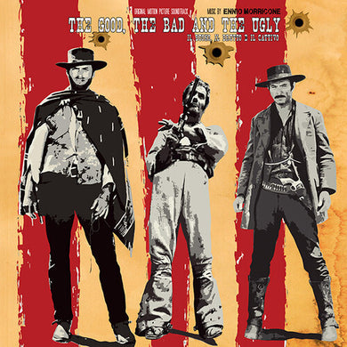 Ennio Morricone: Il Buono, Il Brutto, Il Cattivo (The Good, The Bad and the Ugly) (Original Motion Picture Soundtrack) [Limited Blue Colored Vinyl] (Vinyl LP)