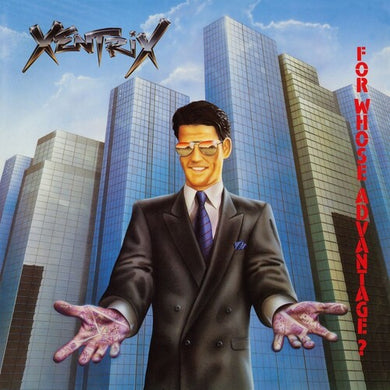 For Whose Advantage [Limited 180-Gram Translucent Blue Colored Vinyl]by Xentrix (Vinyl Record)