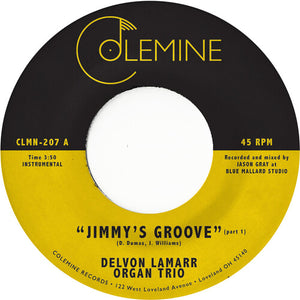 Delvon Lamarr Organ Trio: Jimmy's Groove (7-Inch Single)