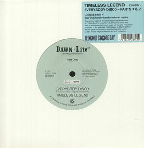 Everybody Disco Parts 1 & 2by Timeless Legend (Vinyl Record)