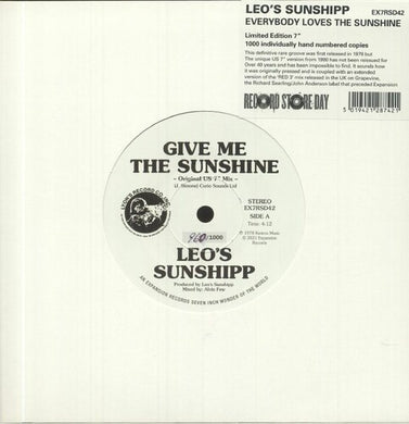 Everybody Loves The Sunshineby Leo's Sunshipp (Vinyl Record)