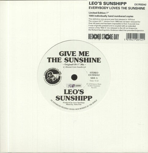 Everybody Loves The Sunshineby Leo's Sunshipp (Vinyl Record)