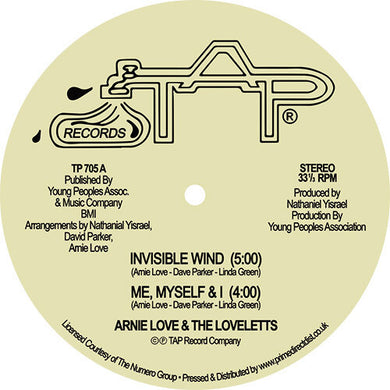 Love, Arnie: Invisible Wind (12-Inch Single)