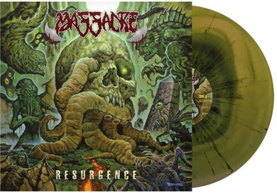 Massacre: Resurgence (IEX) (Cyan Mustard Swirl w/ Black Splatter) (Vinyl LP)
