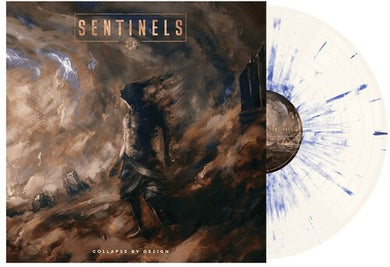 Sentinels: Collapse by Design - Bone w/ Blue Splatter (Vinyl LP)
