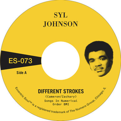 Johnson, Sly: Different Strokes / Is It Because I'm Black (IEX) (7-Inch Single)