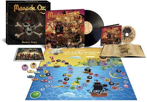 Bandera Negra (LP+CD Deluxe Box Set w/ Board Game & VIP Card)by Mago De Oz (Vinyl Record)