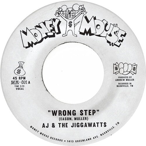 Aj & the Jiggawatts: Wrong Step b/w Karma Is A Bitch (IEX) (7-Inch Single)