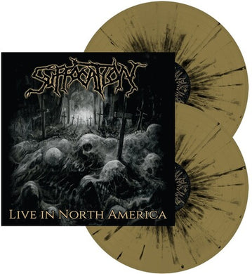 Suffocation: Live In North America (IEX) (Gold & Black Splatter (Vinyl LP)