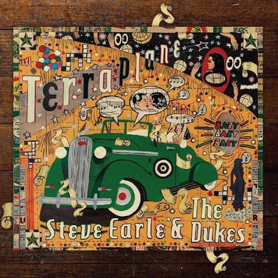 Earle, Steve: Terraplane (transparent Gold Vinyl) (Vinyl LP)