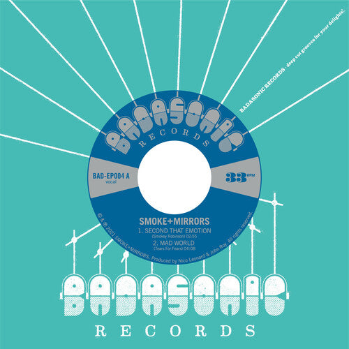 Smoke & Mirrors Soundsystem: Second That Emotion (7-Inch Single)