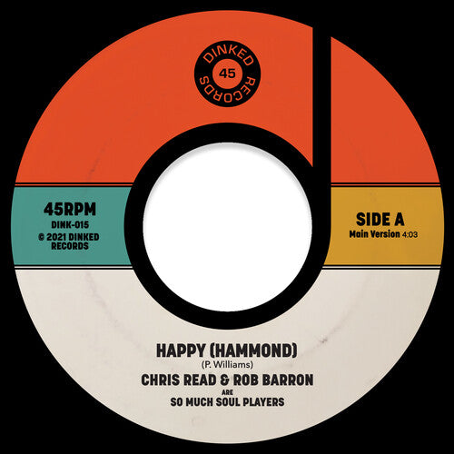 So Much Soul Players (Chris Read & Rob Barron): Happy (Hammond) (7-Inch Single)