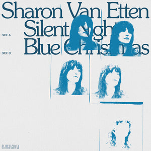 Van Etten, Sharon: Silent Night / Blue Christmas (Clear Blue) (7-Inch Single)