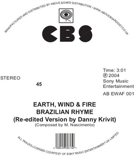 Wind Earth & Fire: Brazilian Rhyme (danny Krivit Re-edit) (Vinyl LP)