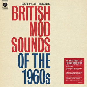 Various Artists: Eddie Piller Presents British Mod Sounds Of The 1960S / Various [Limited Signed, 140-Gram Black Vinyl Boxset] (Vinyl LP)