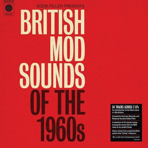 Eddie Piller Pres British Mod Sounds 60s / Various: Eddie Piller Presents British Mod Sounds Of The 1960S / Various [140-Gram Black Vinyl] (Vinyl LP)