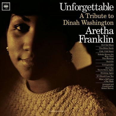 Franklin, Aretha: Unforgettable: A Tribute To Dinah Washington [Limited 180-Gram Crystal Clear Vinyl] (Vinyl LP)