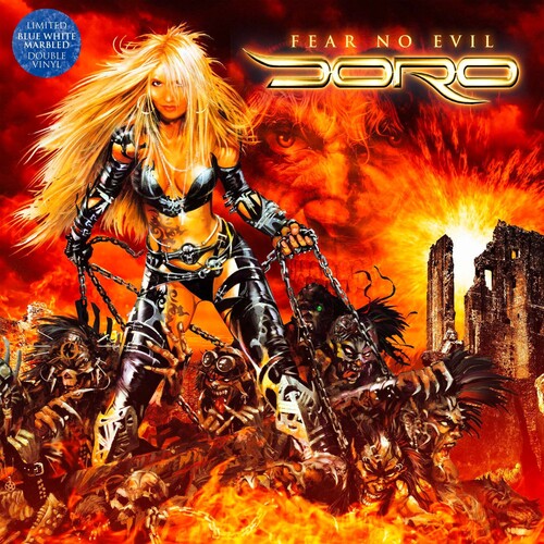 Doro: Fear No Evil (Blue White Marbled) (Vinyl LP)