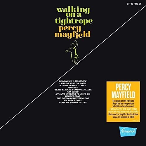 Mayfield, Percy: Walking On A Tightrope [140-Gram Black Vinyl] (Vinyl LP)