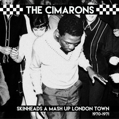 Cimarons: Skinheads A Mash Up London Town 1970-1971 (Black & White Splatter) (Vinyl LP)