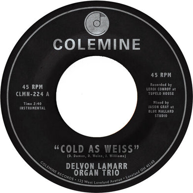 Delvon Lamarr Organ Trio: Cold As Weiss (7-Inch Single)
