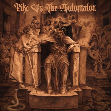 Pike vs the Automaton: Pike vs The Automaton (Opaque Orchid) (Vinyl LP)