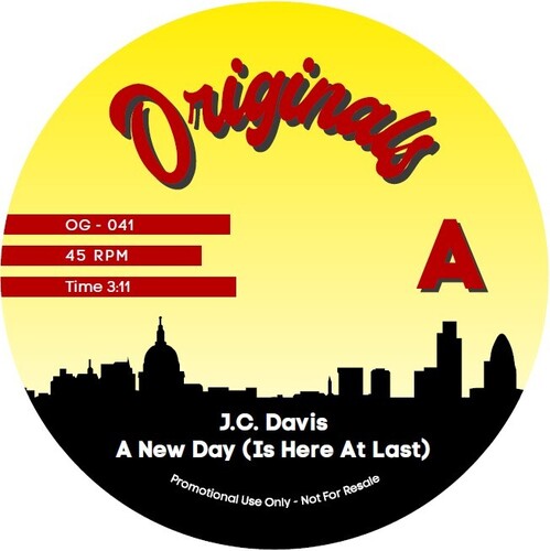 Davis, Jc / Hell Razah: A New Day / Proect Jazz (7-Inch Single)