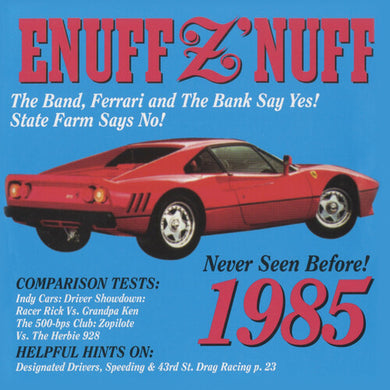 Enuff Z'Nuff: 1985 (Blue & Red Starburst) (Vinyl LP)