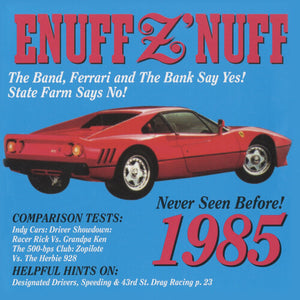 Enuff Z'Nuff: 1985 (Blue & Red Starburst) (Vinyl LP)