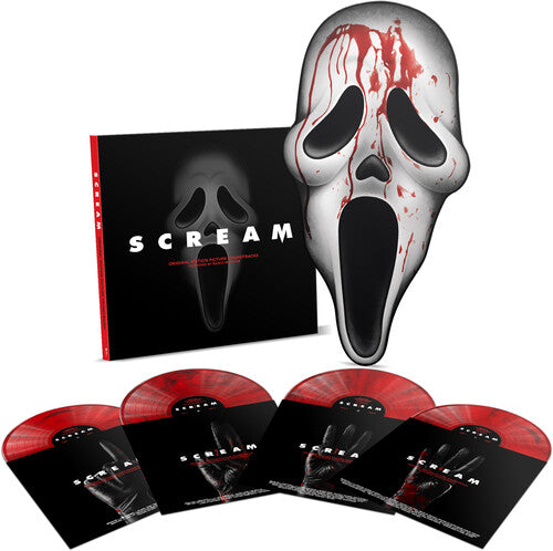 Beltrami, Marco: Scream (Original Motion Picture Scores) [Red Marbled 4 LP Box Set] (Vinyl LP)