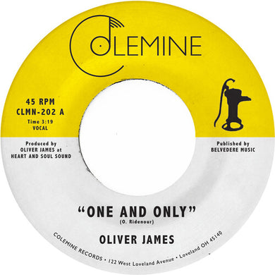 James, Oliver: One And Only (7-Inch Single)